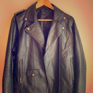 Faux Leather Jacket